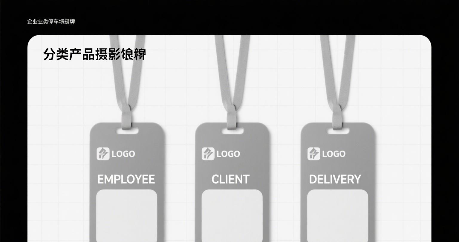  Various parking hang tags for events and offices.